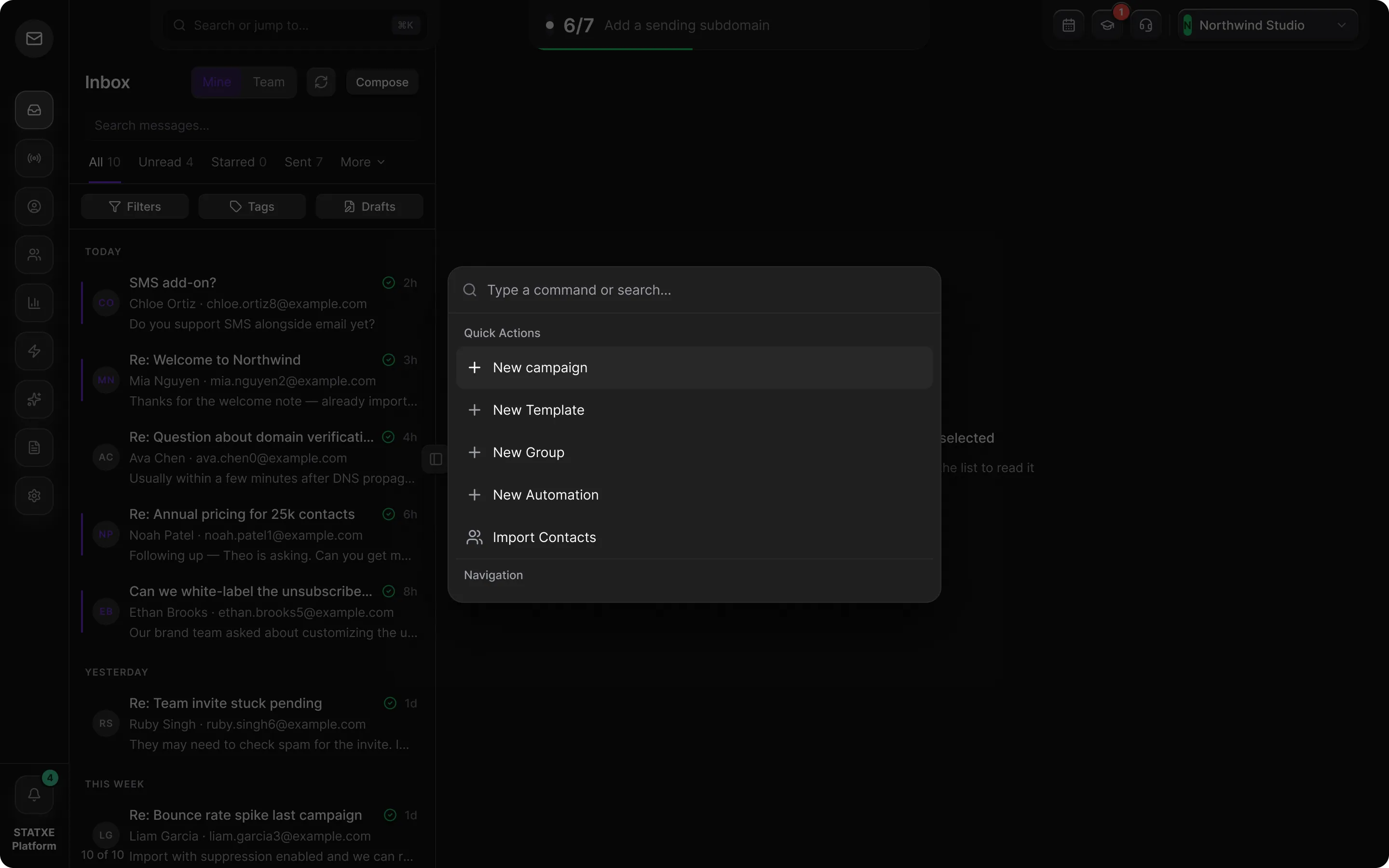 Find your way around — Jump with the command palette