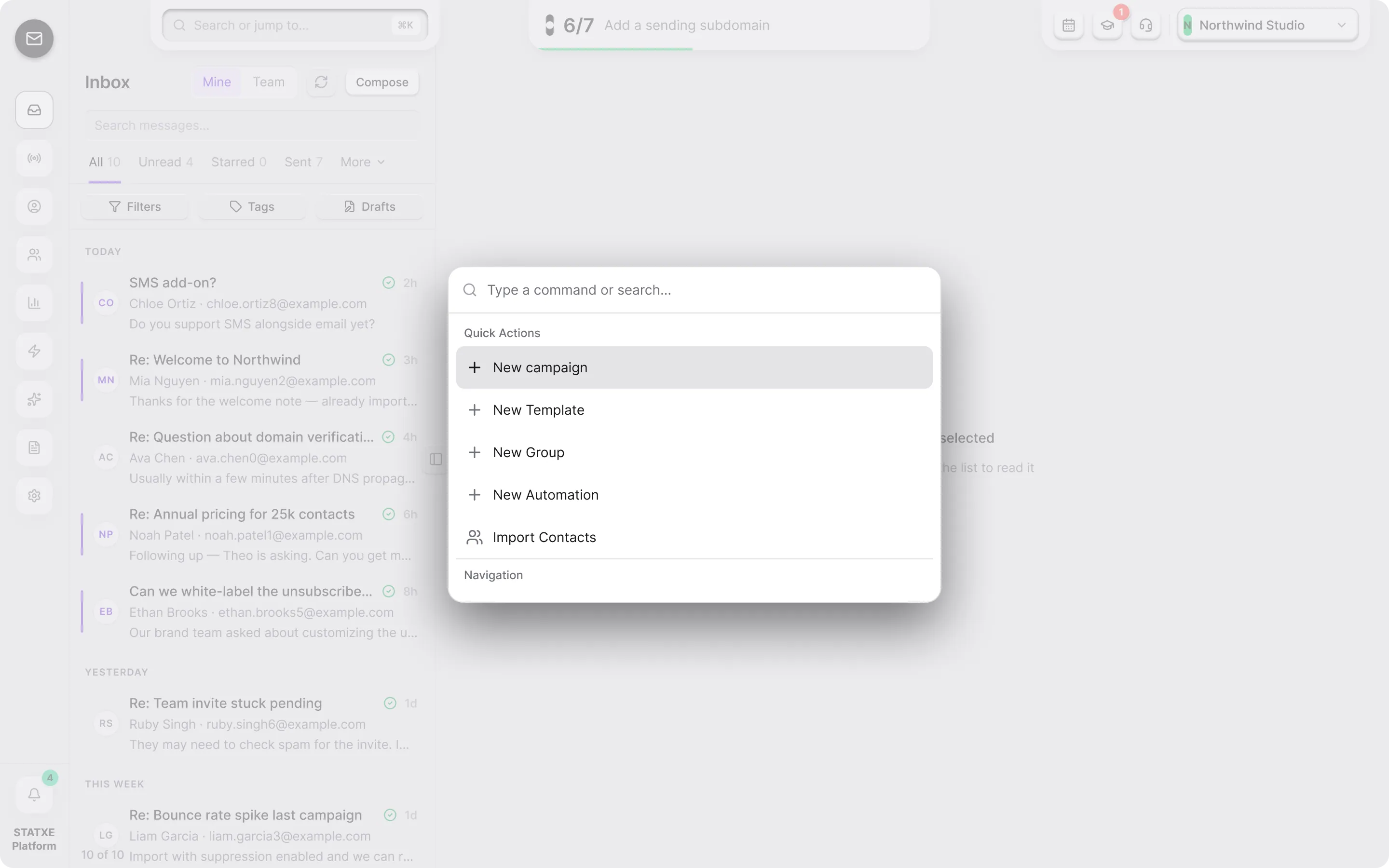 Find your way around — Jump with the command palette